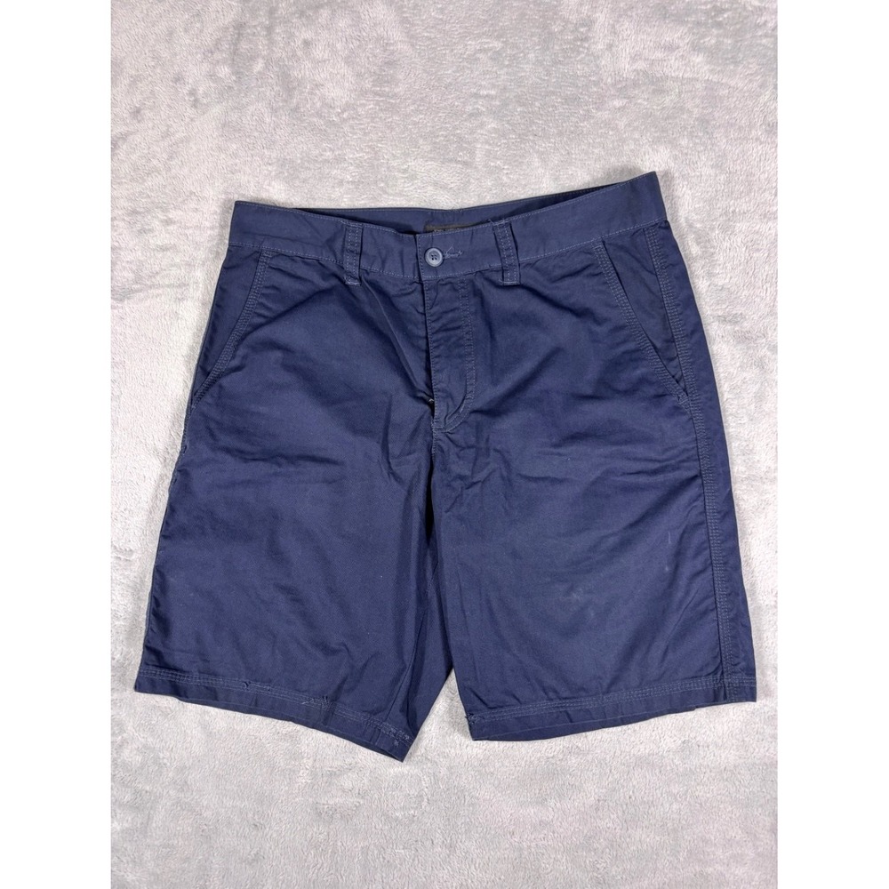 John Varvatos U.S.A. Shorts Mens Size 32 Navy Blue Chino